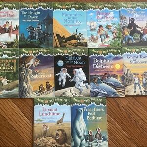 Magic Tree House Books 1-12